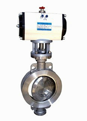 D973H、D973Y三偏心對夾硬密封電動(dòng)蝶閥